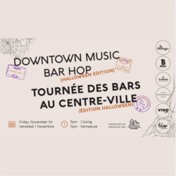 Tournée des bars au centre-ville (édition Halloween)