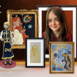 La fin, artiste Emily Bédard, Galerie d'Art père Maurice LeBlanc, CCNB